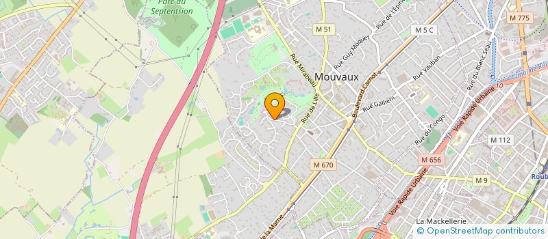 localisation de l'entreprise EN ROUTE SIMONE  MOUVAUX