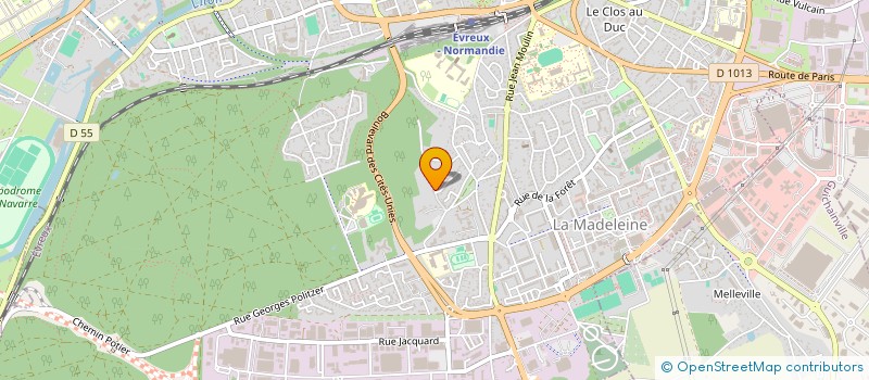 localisation de l'entreprise EN ROUTE VERS L'EVASION, 4L TROPHY 2014  EVREUX