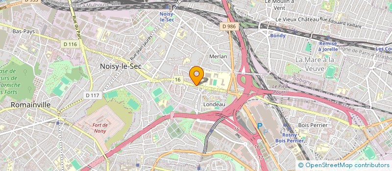 localisation de l'entreprise EN ROUTE VTC à NOISY LE SEC