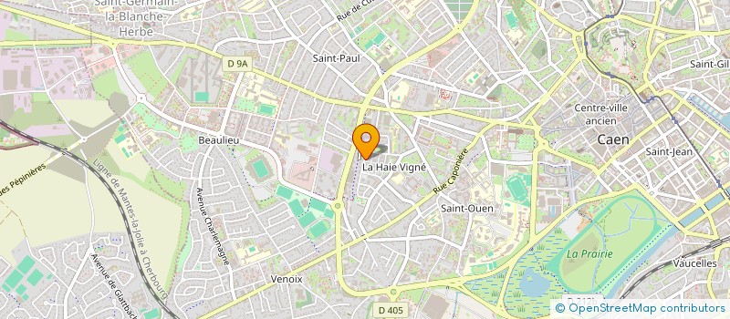 localisation de l'entreprise EN SCENE A CAEN à CAEN