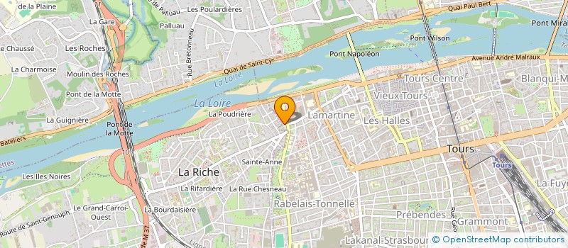 localisation de l'entreprise EN SELLE MARCELLE à TOURS