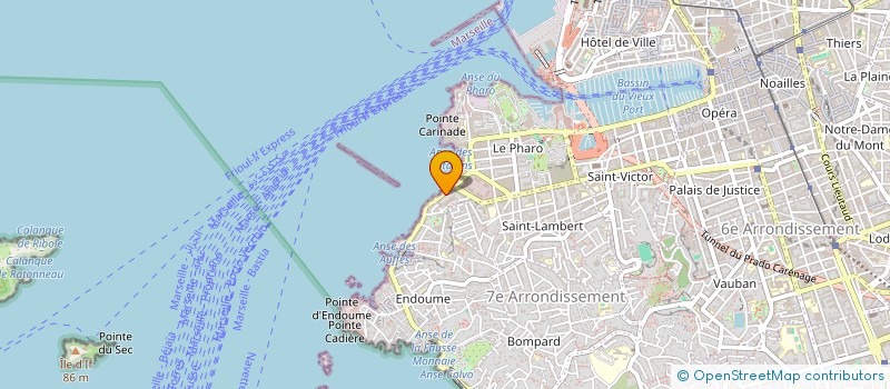 localisation de l'entreprise EN'SENS à MARSEILLE