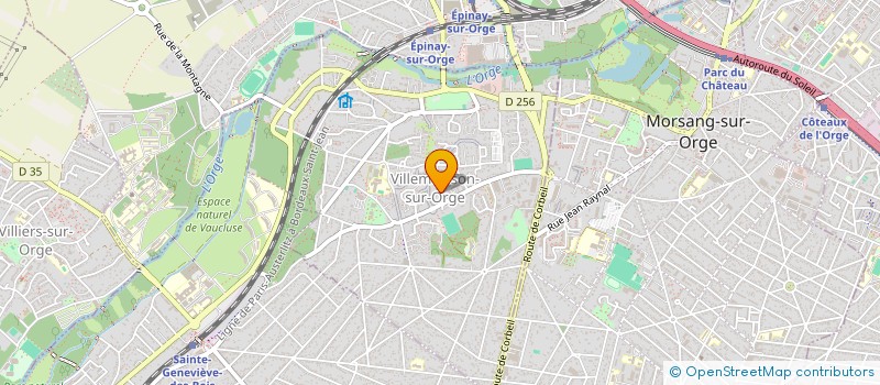localisation de l'entreprise EN SERVICE  VILLEMOISSON-SUR-ORGE