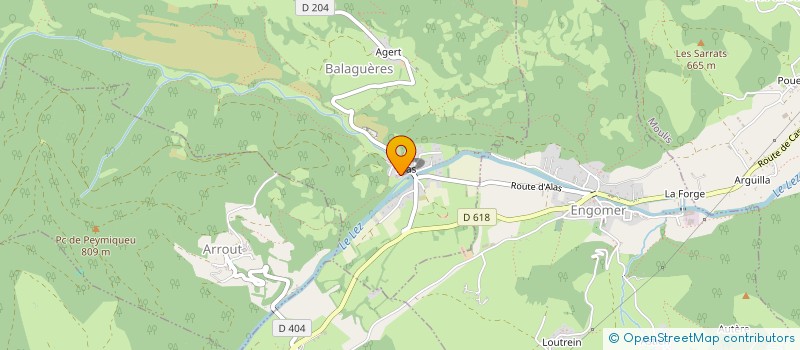 localisation de l'entreprise EN SO DE MIQUELOU à BONAC-IRAZEIN
