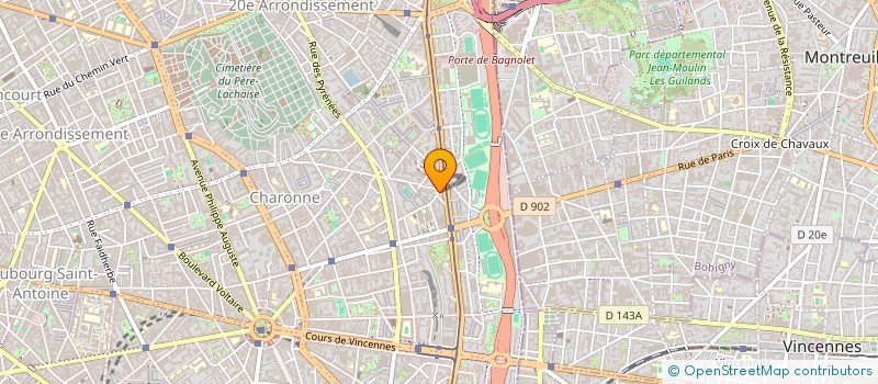 localisation de l'entreprise EN SORTANT DE L ECOLE à PARIS