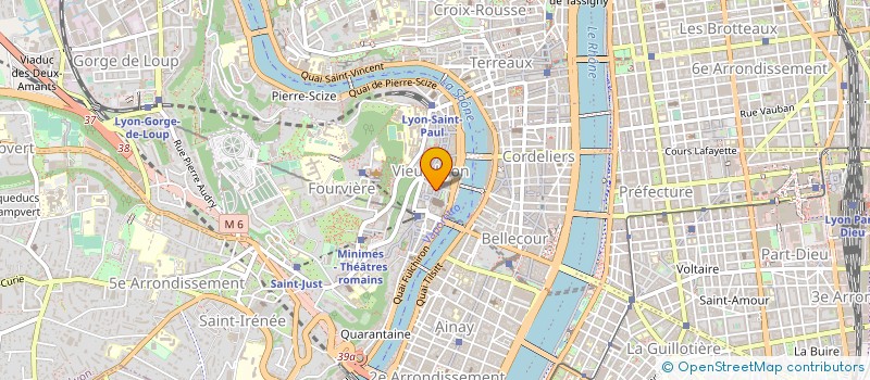 localisation de l'entreprise EN SOUS-SOL à LYON