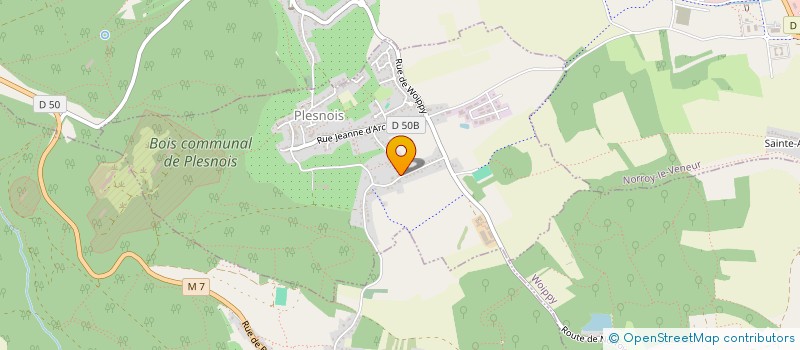 localisation de l'entreprise EN SOUVENIR  PLESNOIS