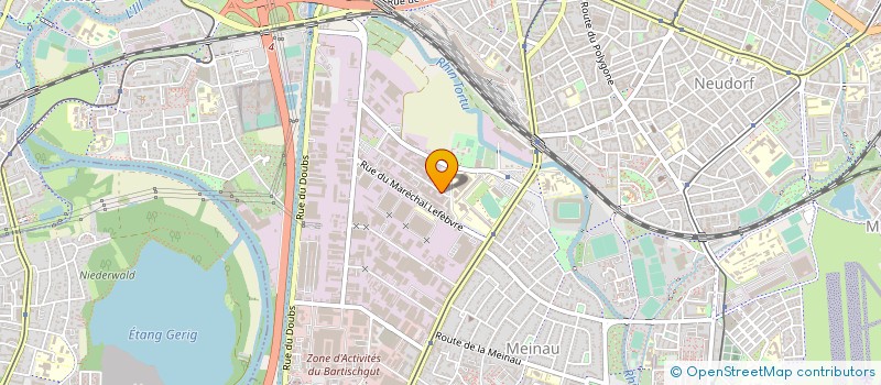 localisation de l'entreprise EN STOCK à STRASBOURG