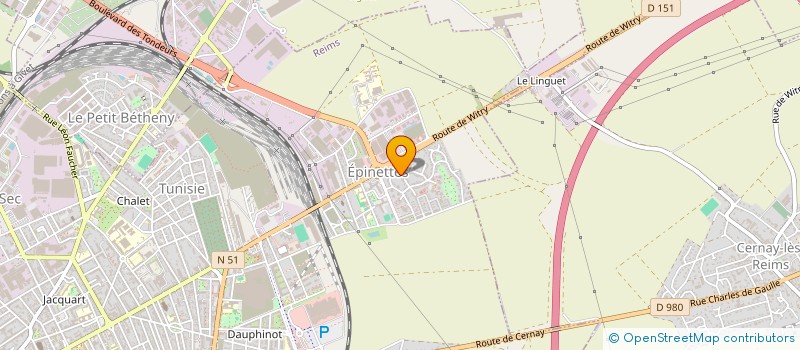 localisation de l'entreprise EN SYMBIOSE  REIMS