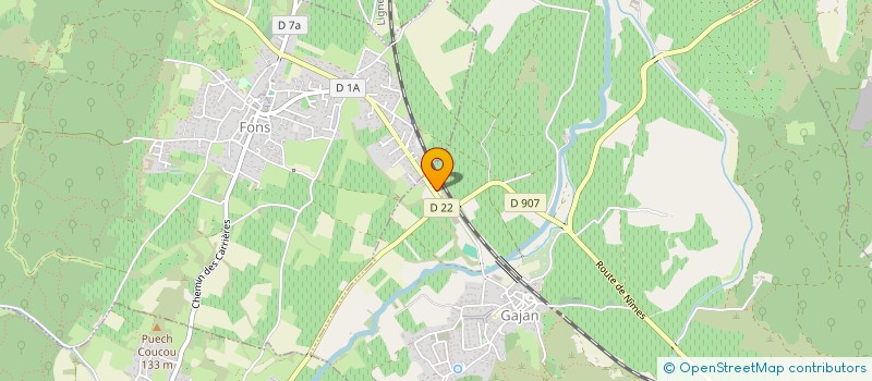 localisation de l'entreprise EN SYMBIOSE BY GWEN  GAJAN