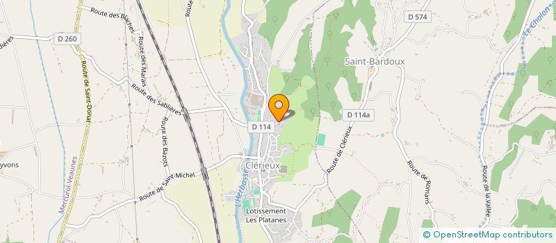 localisation de l'entreprise EN TERRE DE SOIN  BURG