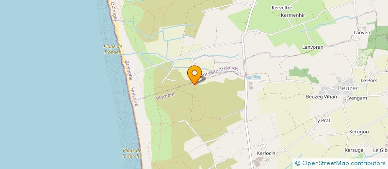 localisation de l'entreprise EN TERRES SAUVAGES  SAINT-JEAN-TROLIMON