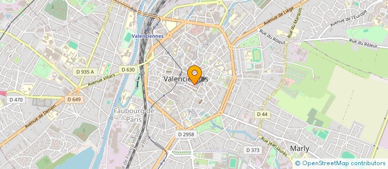 localisation de l'entreprise EN TETE A TETE à VALENCIENNES