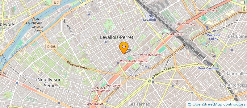 localisation de l'entreprise EN TOMBANT DANS LE CREVON à LEVALLOIS-PERRET