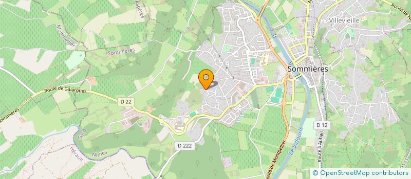 localisation de l'entreprise EN TOUTE CONSCIENCE  SOMMIERES