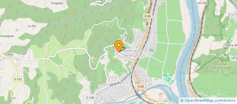 localisation de l'entreprise EN TOUTE QUIETUDE à SAINT-JEAN-DE-MUZOLS