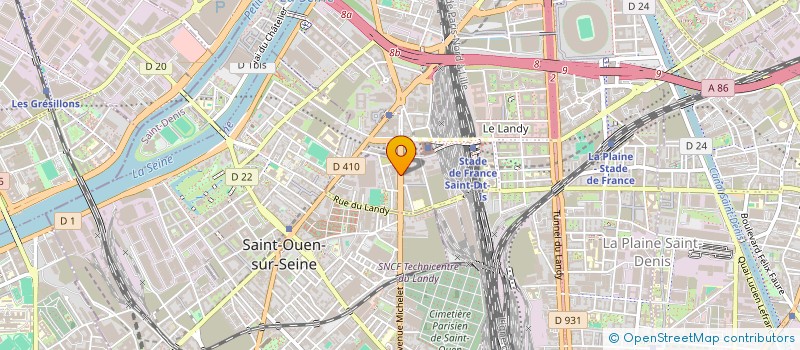 localisation de l'entreprise EN TOUTE SECURITE INTERVENTION  SAINT-DENIS
