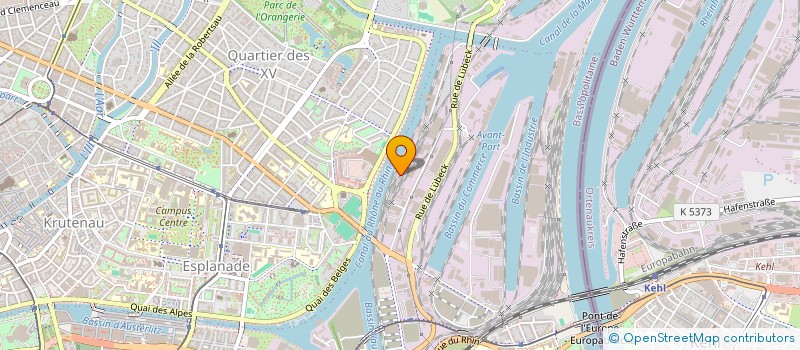 localisation de l'entreprise EN TOUTES LETTRES à STRASBOURG
