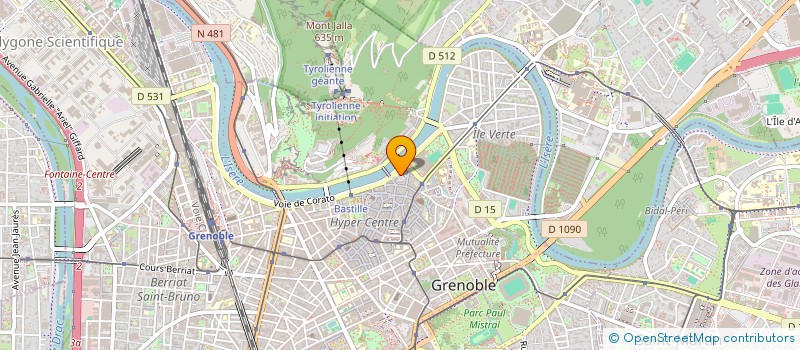 localisation de l'entreprise EN TOUTES LETTRES  GRENOBLE