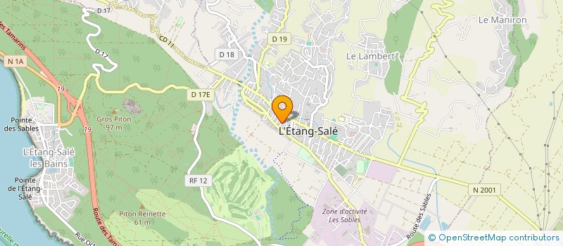localisation de l'entreprise EN TRANSE SCENE à L'ETANG-SALE