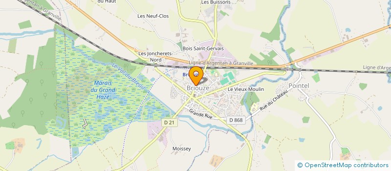 localisation de l'entreprise EN UN ECLAIR à BRIOUZE
