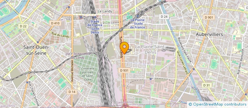 localisation de l'entreprise EN VEILLE RECONNECTONS-NOUS LES UNS AUX AUTRES ( EN VEILLE )  SAINT-DENIS