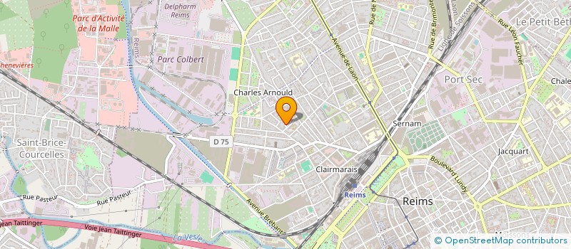 localisation de l'entreprise EN'VENIR  REIMS