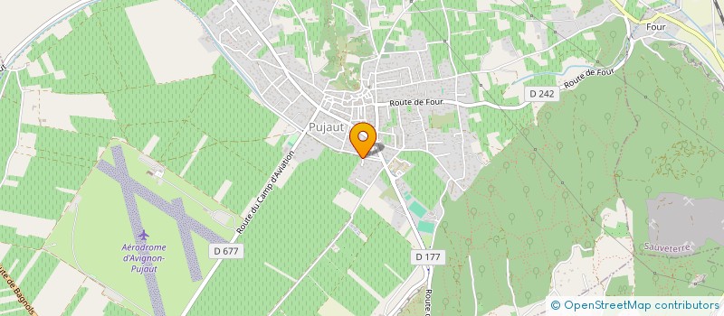 localisation de l'entreprise EN VERRE ET CONTRE TOUT  PUJAUT