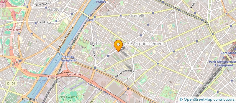 localisation de l'entreprise EN VIE D'ETRE BELLE  PARIS