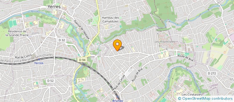 localisation de l'entreprise EN VIE DE DEFIS  BRUNOY