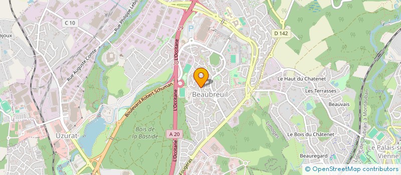 localisation de l'entreprise EN VIE DE LIENS à LIMOGES