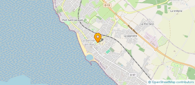 localisation de l'entreprise EN VIES D'AILLEURS  LA BERNERIE-EN-RETZ