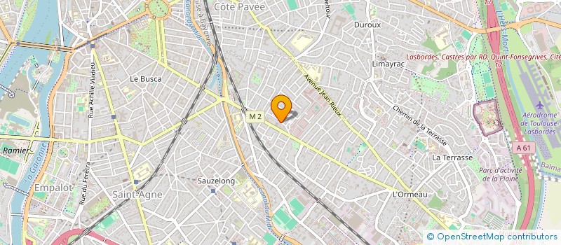 localisation de l'entreprise EN VOIE à TOULOUSE