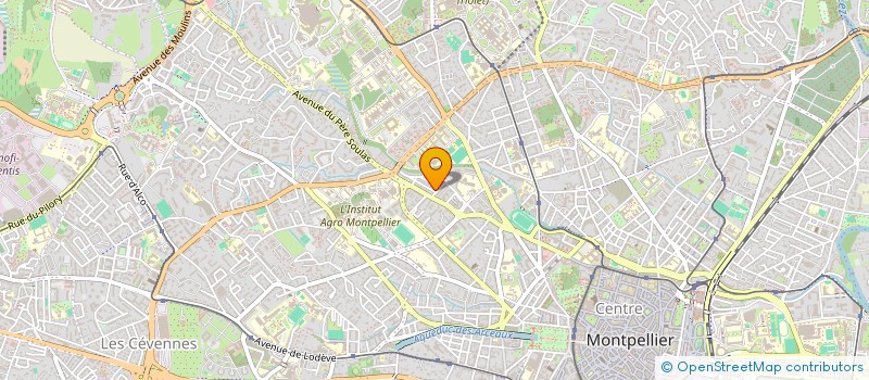 localisation de l'entreprise EN VOIX CULTURELLEMENT VOTRE à MONTPELLIER