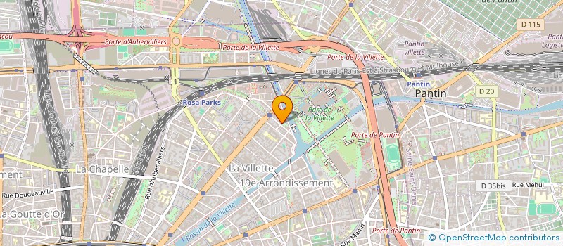 localisation de l'entreprise EN VOIX EN CORPS  PARIS