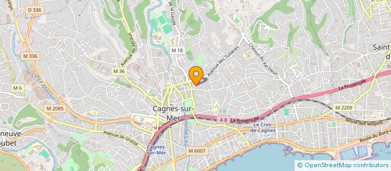 localisation de l'entreprise EN VRAC à CAGNES-SUR-MER