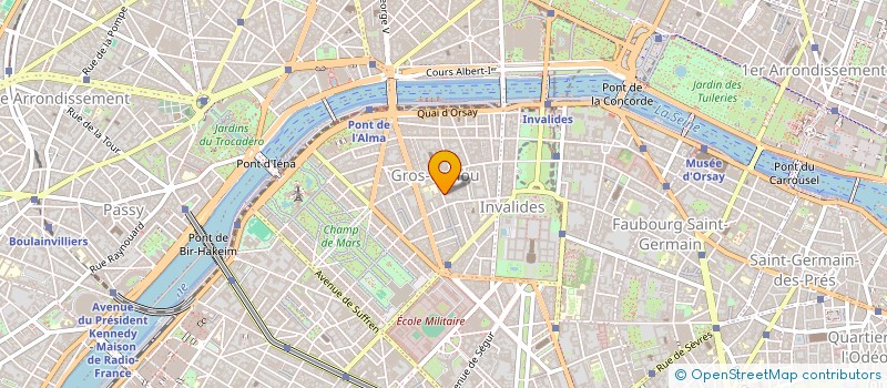 localisation de l'entreprise EN VUE  PARIS