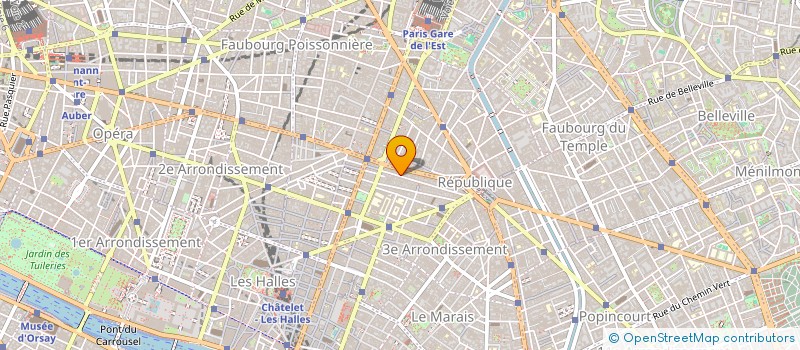 localisation de l'entreprise EN XI INTERNATIONAL à PARIS