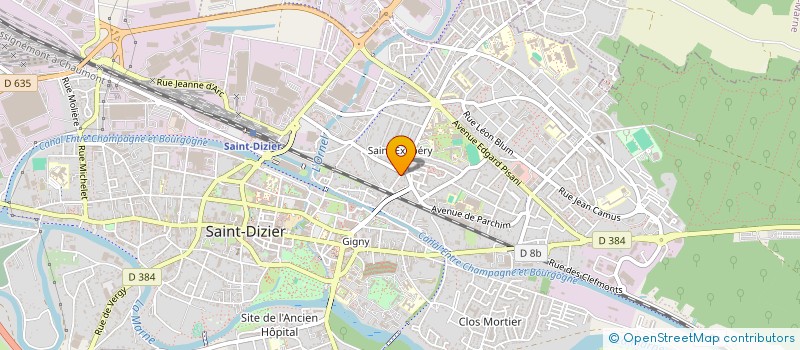localisation de l'entreprise EN1D à SAINT-DIZIER