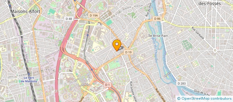 localisation de l'entreprise ENA AGENCEMENT à CRETEIL