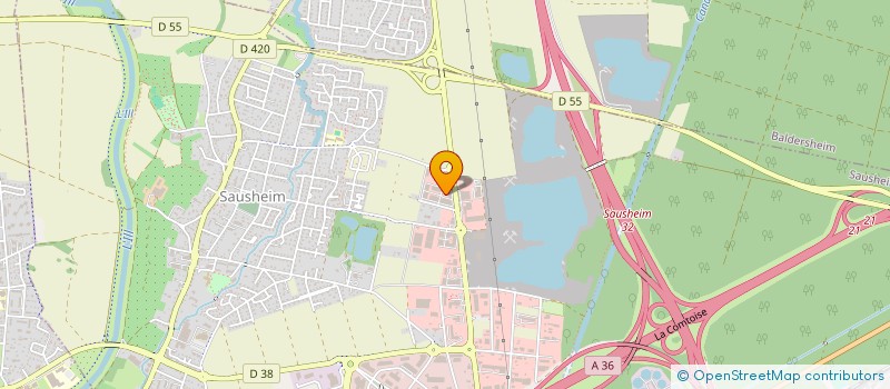 localisation de l'entreprise ENA DRIFT TEAM  SAUSHEIM