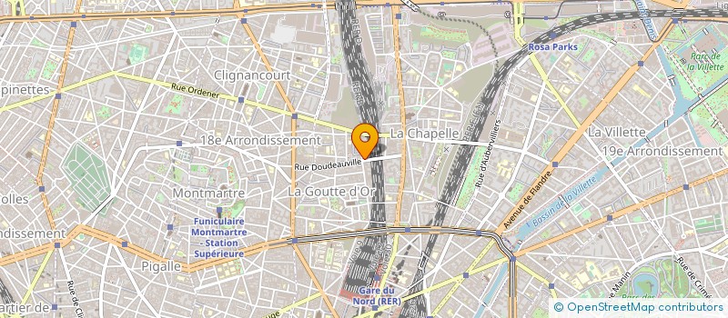 localisation de l'entreprise ENA SAS  PARIS