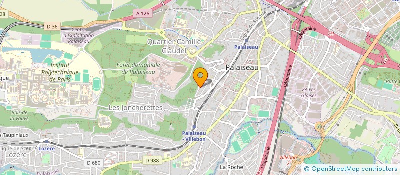 localisation de l'entreprise ENAA CONSEIL à PALAISEAU