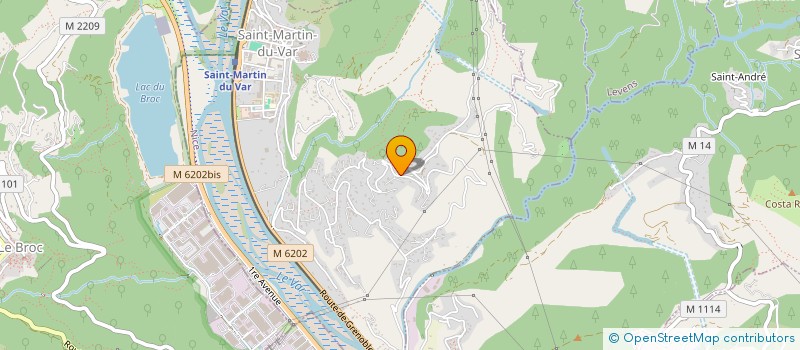 localisation de l'entreprise ENACO  SAINT-MARTIN-DU-VAR