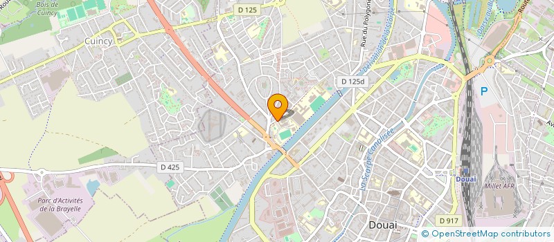 localisation de l'entreprise ENACTUS MINES DOUAI à DOUAI