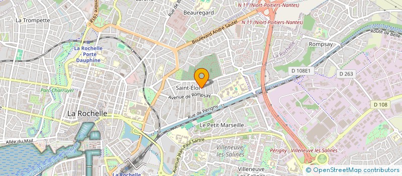 localisation de l'entreprise ENAE  LA ROCHELLE