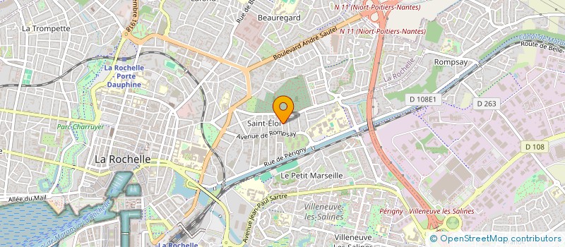 localisation de l'entreprise ENAE CONSEIL  LA ROCHELLE