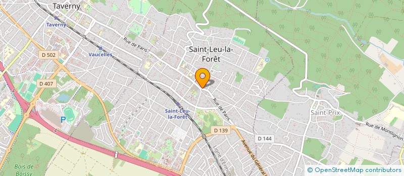 localisation de l'entreprise ENAEL à SAINT-LEU-LA-FORET