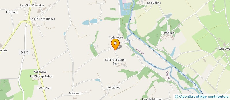 localisation de l'entreprise ENAGROM ENIREVES  CREDIN