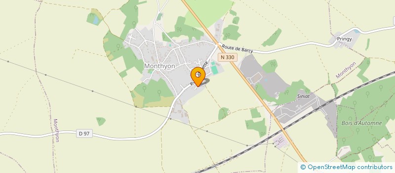 localisation de l'entreprise ENAGY à MONTHYON